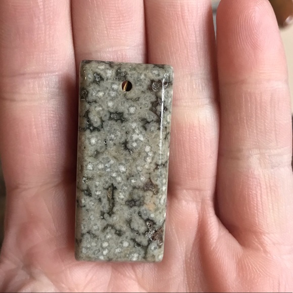 Anethyst Jasper Agate Lapis Gem Pendant Lot - Picture 8 of 12